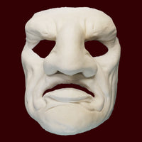 Raw foam latex troll mask