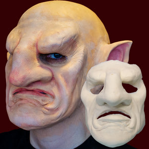 "Female" Troll face special effects mask