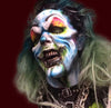 Clown foam mask with makeup