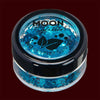 blue biodegradable chunky cosmetic glitter