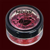 dark rose biodegradable chunky cosmetic glitter