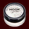 White iridescent fine face and body glitter