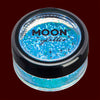 Blue iridescent fine face and body glitter