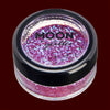 Purple iridescent fine face and body glitter