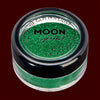 Green fine face and body glitter