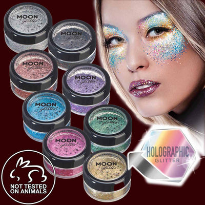 Holographic fine glitter makeup shaker