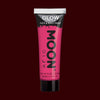 Pink glow in the dark face and body makeup