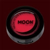 Red neon black light UV eyeshadow