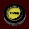Yellow neon black light UV eyeshadow
