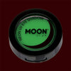 Green neon black light UV eyeshadow