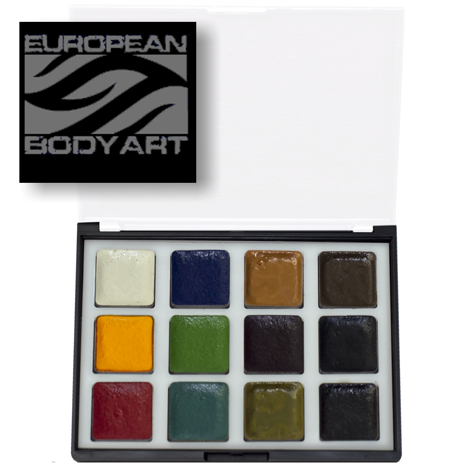 SFX Alcohol activated makeup palette by European Body Art