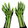 UV Reactive Green Skeleton Gloves