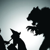 Werewolf man scares kids Halloween DVD effect