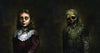 DVD changing portrait little girl