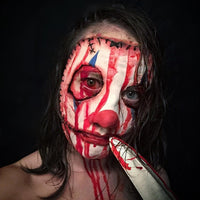 killer bloody clown mask