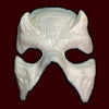 prosthetic face appliance with horns and sunken cheek bones