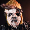 Big bulldog makeup and costume using a professional grade mask