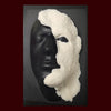 half scarred face costume appliance