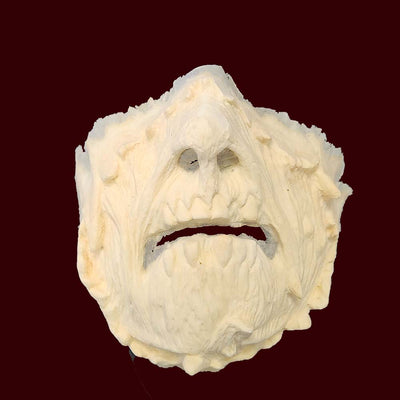 Second quality torn zombie mouth prosthetic