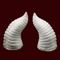 raw foam latex costume horns