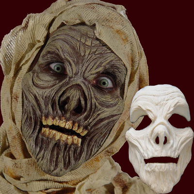 mummy costume makeup mask