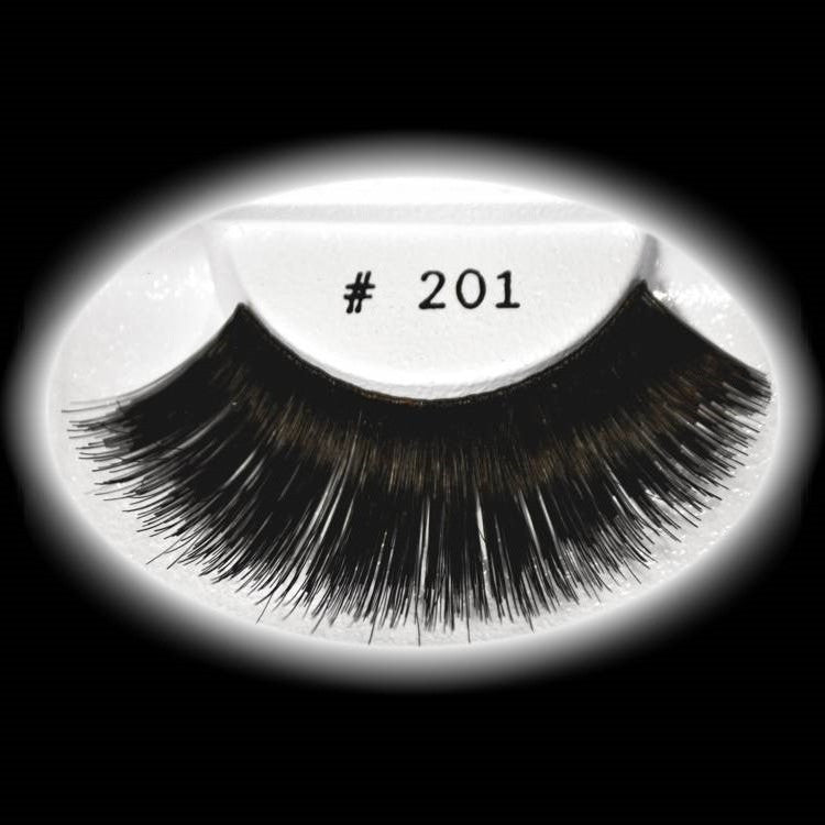 Fake Eyelashes Long Black