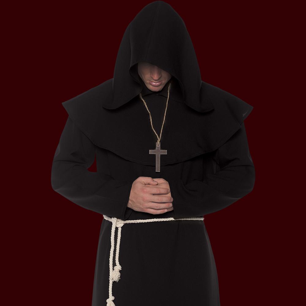 Monk Robe - Black | MostlyDead.com