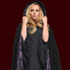 Velvet Cape with Embossed Purple Lining