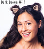 Furry Ears -Natural- Teardrop Style