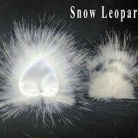 Furry Ears -Natural- Teardrop Style