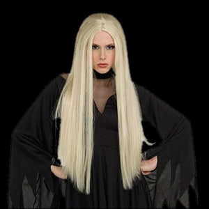 28 inch long blond wig