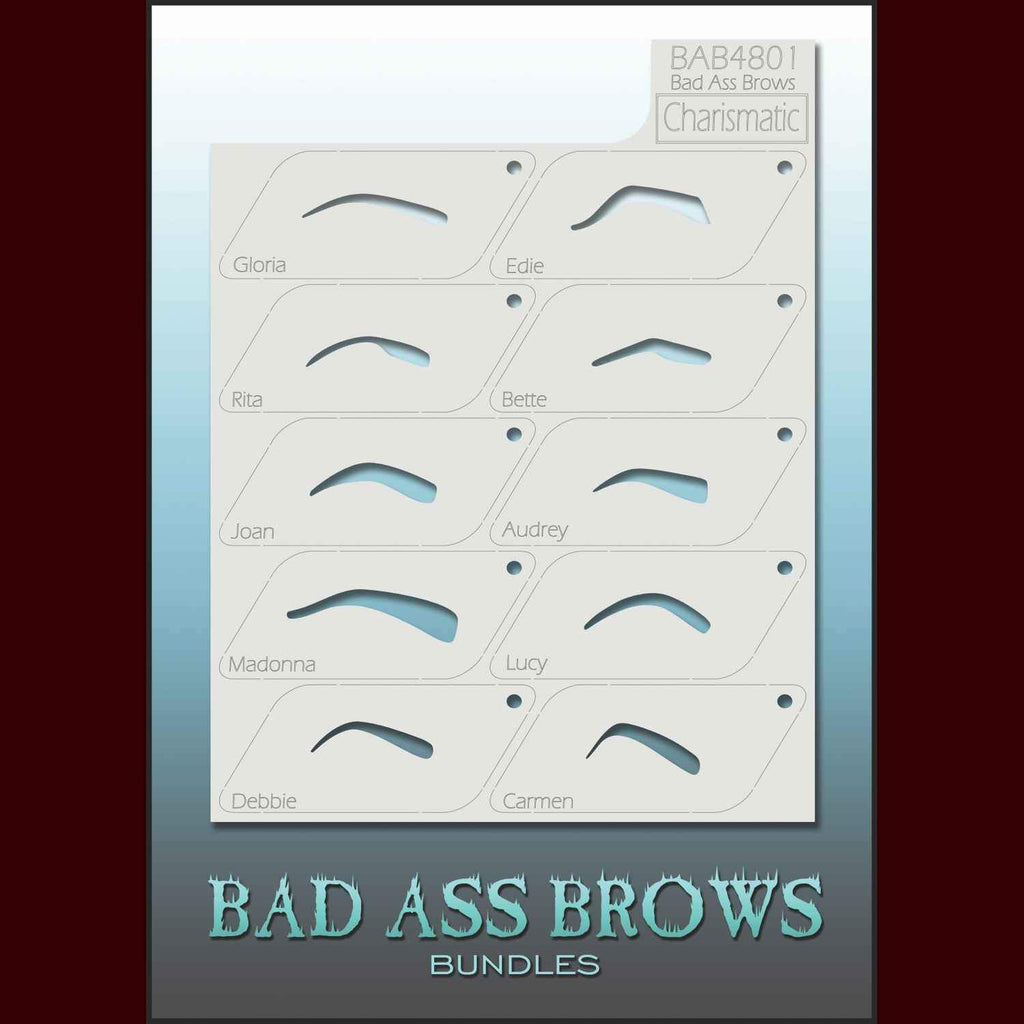 Eyebrow Stencils MostlyDead Com