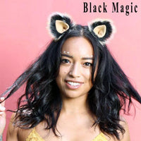 Furry Ears -Natural- Teardrop Style