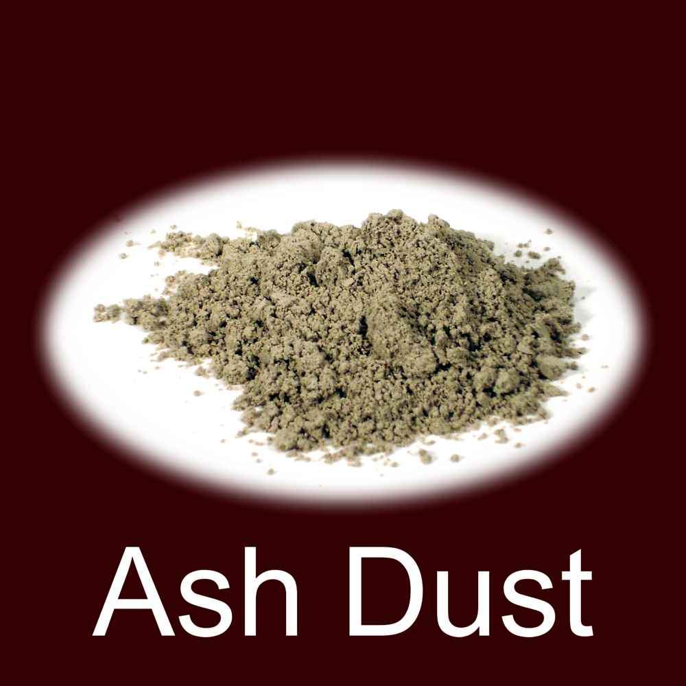Ash dust makeup powder