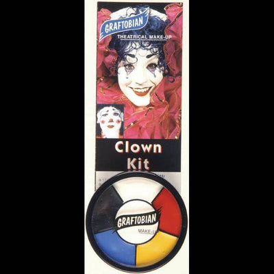 Clown halloween cream face paint