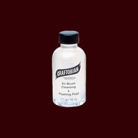 Cleaning fluid for airbrushes