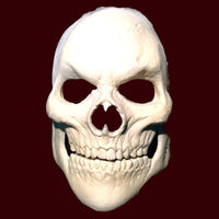 Angry skull foam latex prosthetic mask