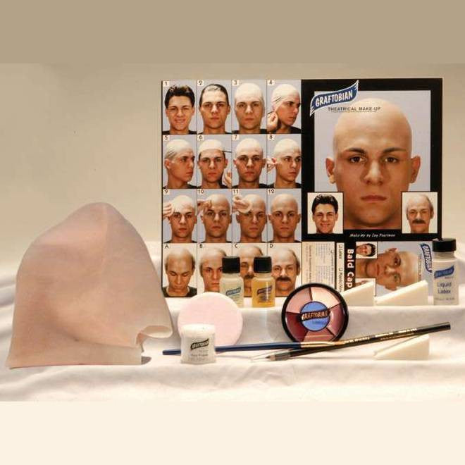 Graftobian Bald Cap Kit Graftobian Bald Cap Kit