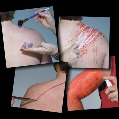 blood powder makeup sfx gory horror