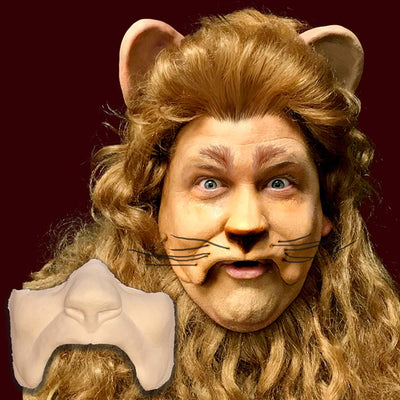 Cowardly lion costume makeup