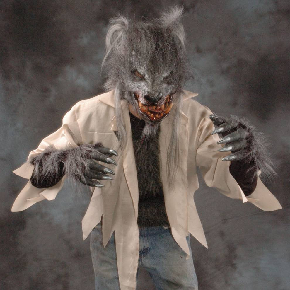 Hairy Werewolf costume shirt