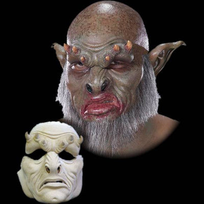 orc latex halloween sfx mask prosthetic