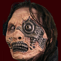 Zombie cyborg makeup appliance
