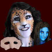 big cat or native avatar latex halloween mask