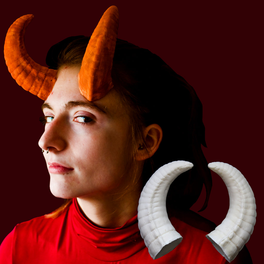 Large costume horns