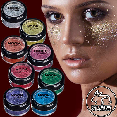 Glitter makeup