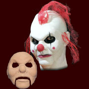 clown puppet halloween latex mask appliance