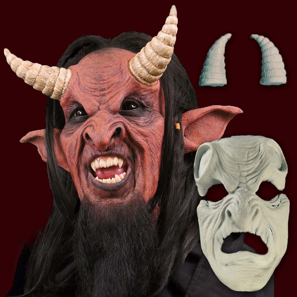 devil demon fx makeup appliance mask