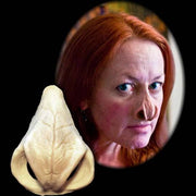 reptilian demon nose halloween appliance
