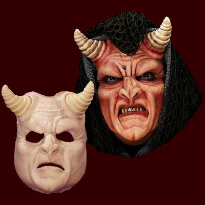 demon devil latex halloween mask